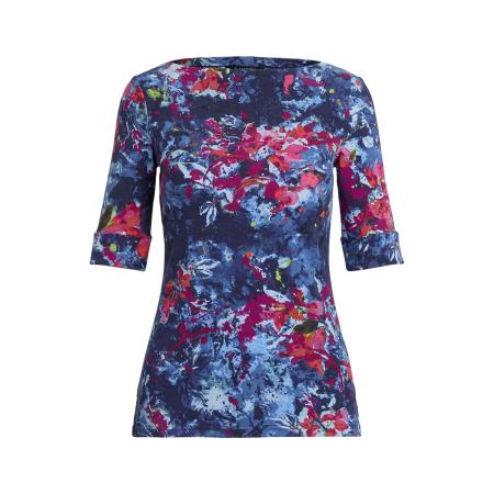 Lauren Ralph Lauren Lauren Ralph Lauren Shirt navy / lichtblauw / pink / roodviolet