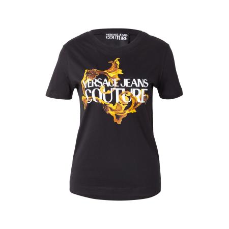 Versace Versace Jeans Couture Shirt bruin / geel / zwart / wit