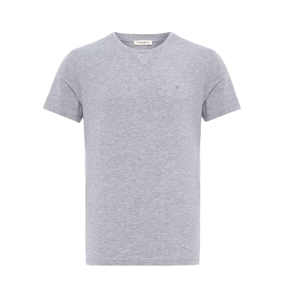 Anou Anou Anou Anou Shirt grijs gemêleerd -