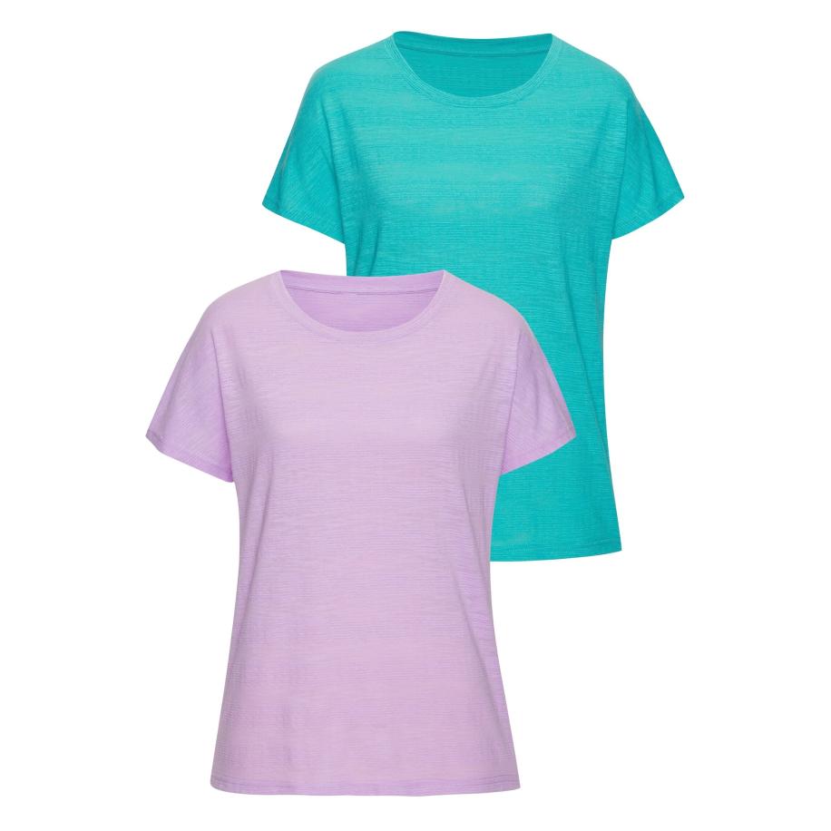 VIVANCE VIVANCE Shirt jade groen / orchidee -
