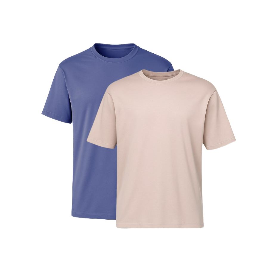 C&City C&City Shirt royal blue/koningsblauw / pastelroze -