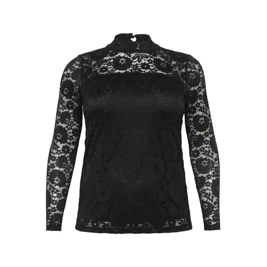 Kaffe KAFFE CURVE Shirt Elga zwart -