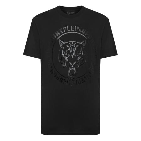 Plein Sport Plein Sport Shirt Carbon Tiger zwart