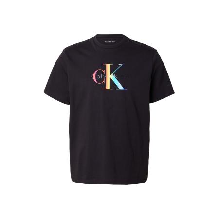 Calvin Klein Calvin Klein Jeans Shirt 20s PRIDE25 aqua / geel / lichtroze / zwart