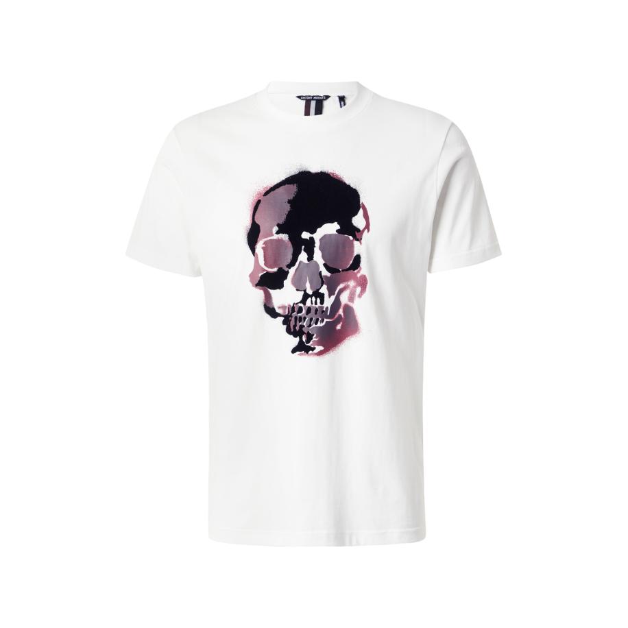 Antony Morato ANTONY MORATO Shirt crème / aubergine / zwart -