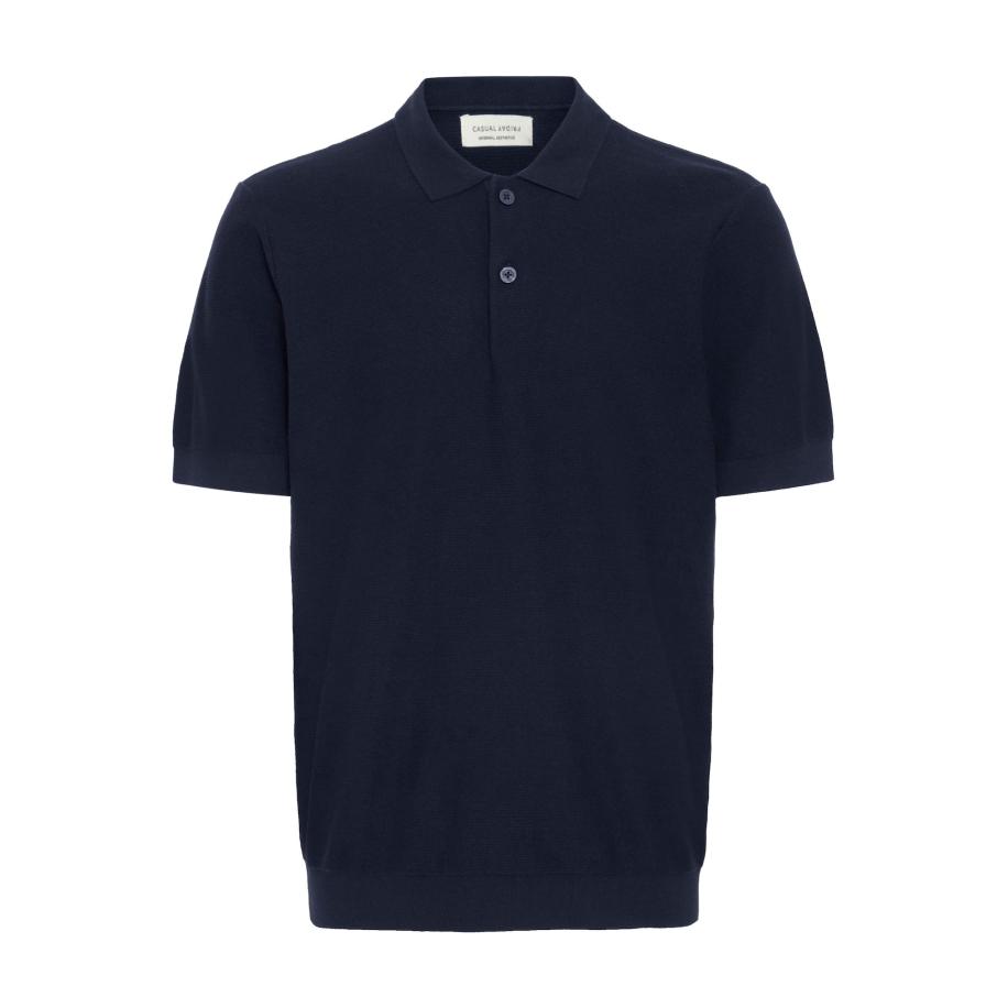 Casual Friday Casual Friday Shirt CFEDWARD donkerblauw -