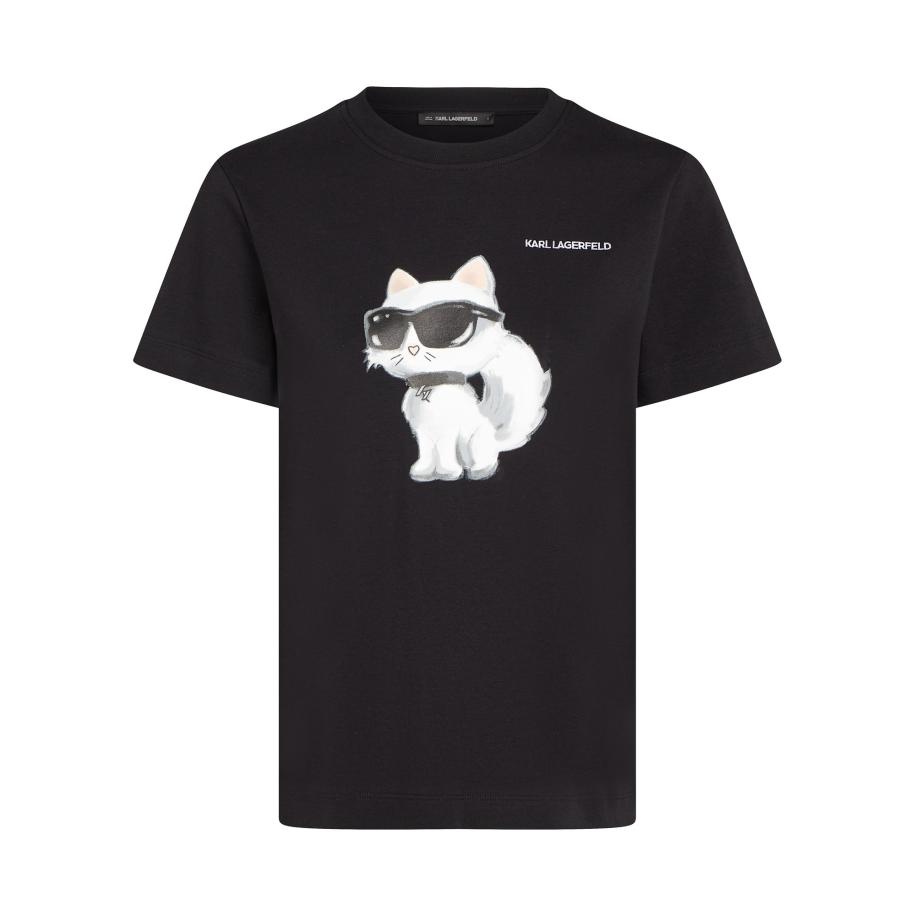 Karl Lagerfeld Karl Lagerfeld Shirt zwart / wit -