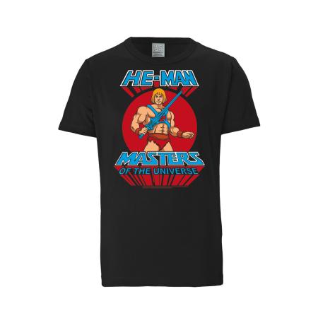 LOGOSHIRT Shirt MOTU - He-Man zwart