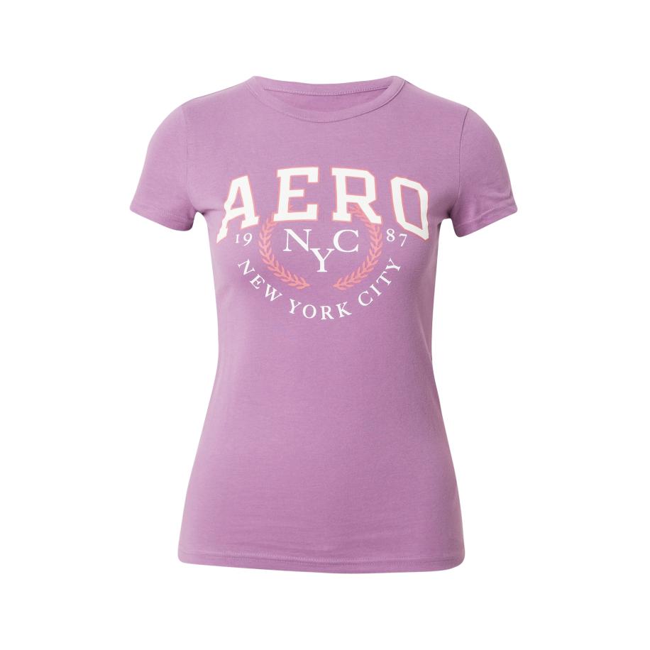 Aeropostale AÉROPOSTALE Shirt lavendel / zalm roze / wit -