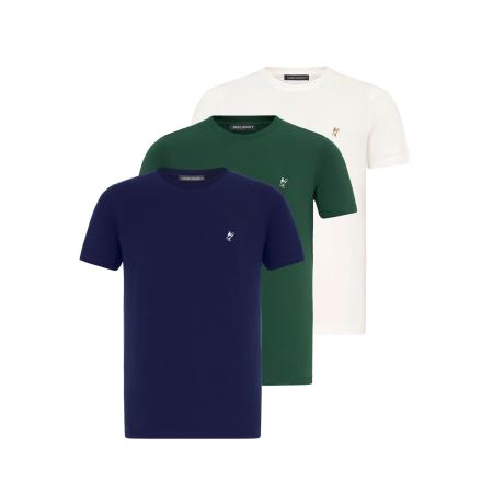 Jacey Quinn Jacey Quinn Shirt navy / donkergroen / wit