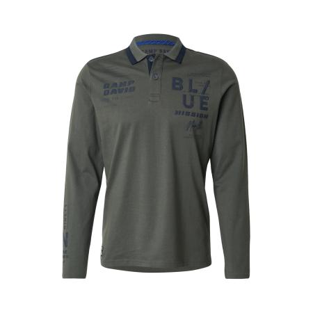 Camp David CAMP DAVID Shirt donkergroen / zwart