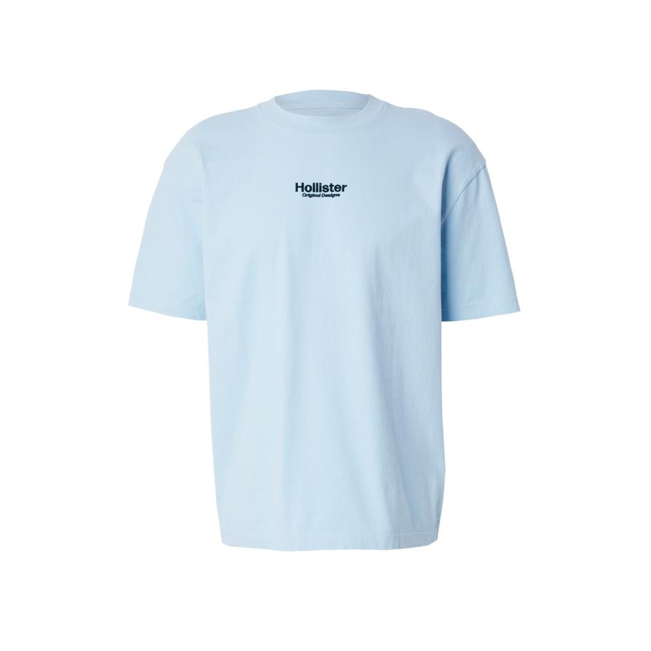 Hollister HOLLISTER Shirt lichtblauw / zwart -