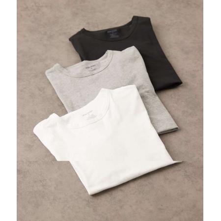 Lyle & Scott - Basic - Set van 3 T-shirts in zwart, grijs en wit-Veelkleurig