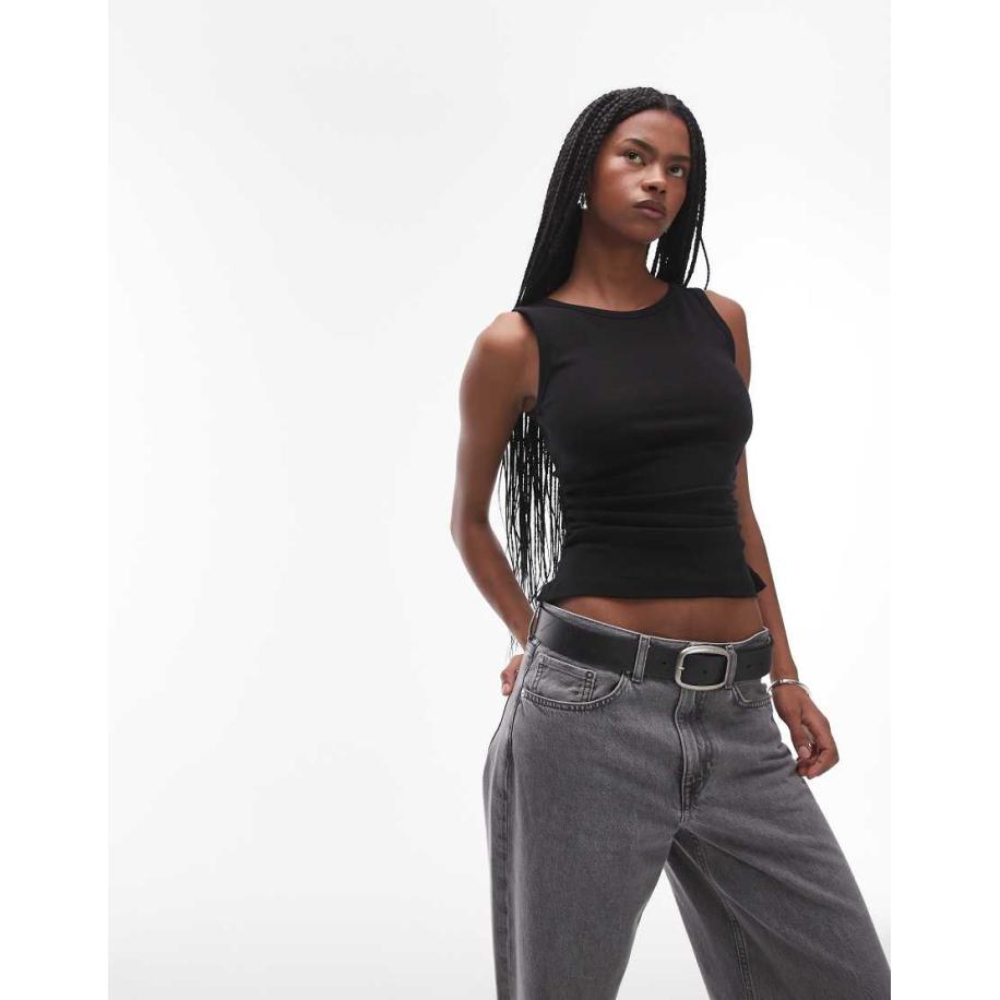 AllSaints Katarina Tanktop in zwart Zwart