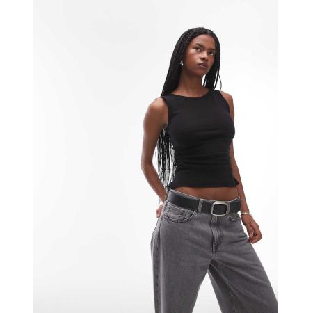 AllSaints Katarina Tanktop in zwart