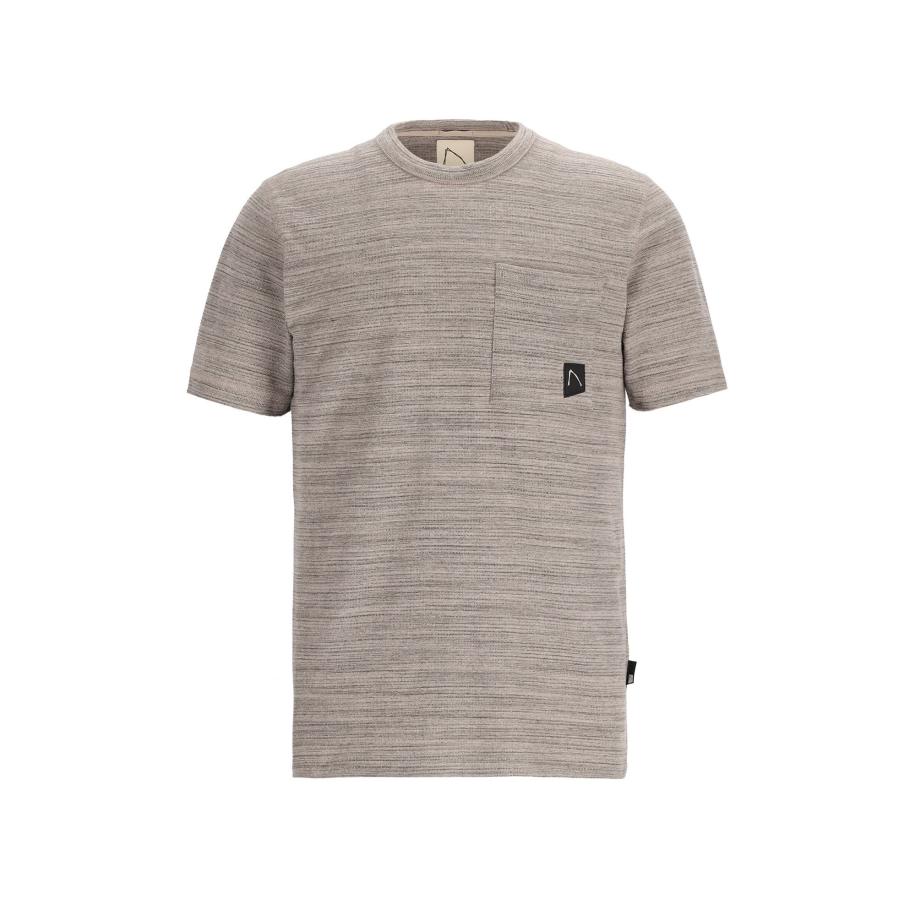 Chasin' CHASIN Shirt Morrow donkerbeige / antraciet -