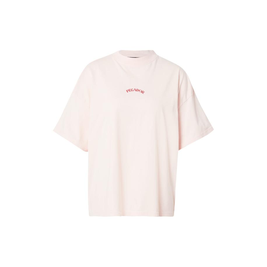 Pegador Pegador Oversized shirt MALLI mosterd / lichtgroen / pastelroze / rood -