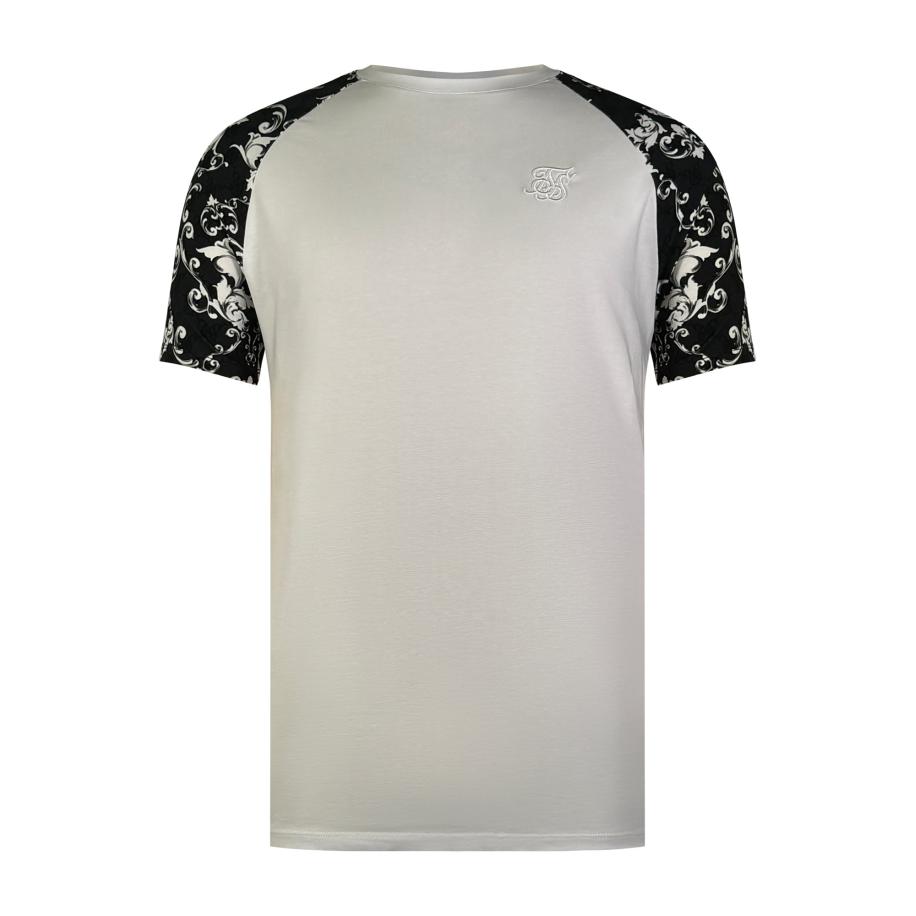 SikSilk SikSilk Shirt Venetian zwart / wit -