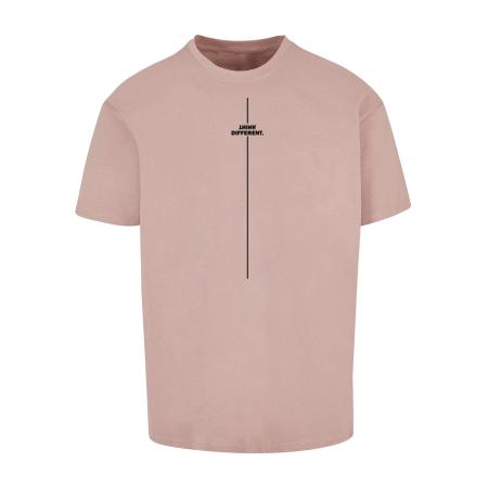 Merchcode Merchcode Shirt Think Different camel / zwart