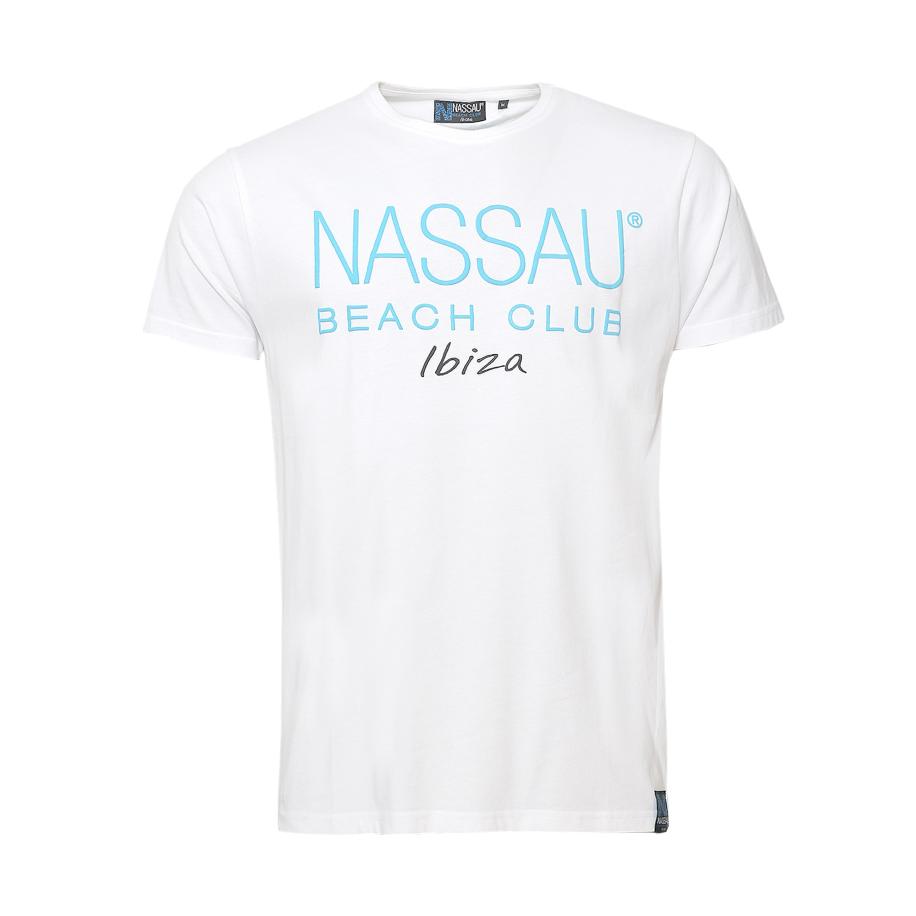 NASSAU Beach Club NASSAU Beach Club Shirt NB231040 blauw / zwart / offwhite -