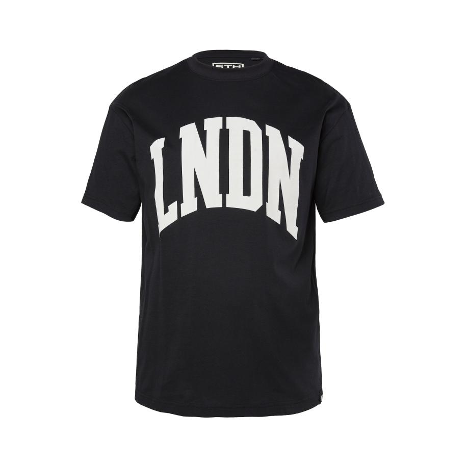 STHUGE STHUGE Shirt zwart / wolwit -