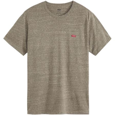 Levi's LEVIS ® Shirt Original Housemark Tee bruin gemêleerd / rood / wit