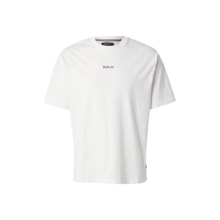 Replay REPLAY Shirt zwart / wit