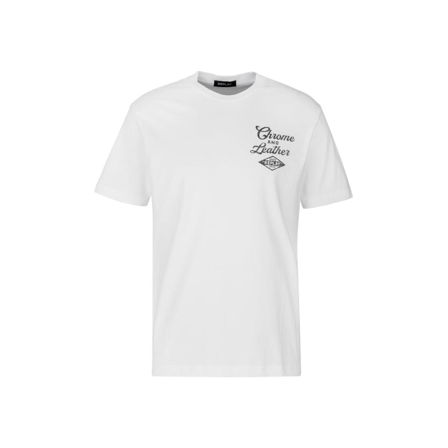 Replay REPLAY Shirt zwart / wit -