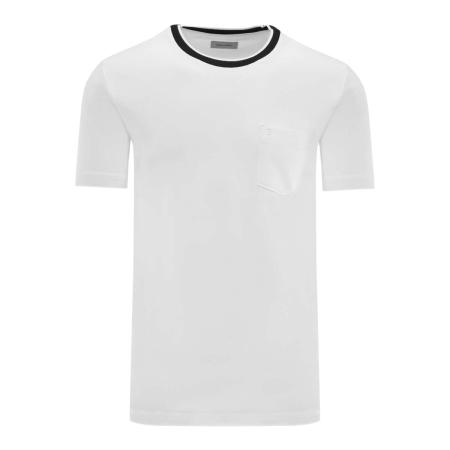 Pierre Cardin T-Shirt ronde hals wit, Effen