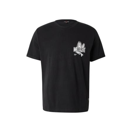 Key Largo Key Largo Shirt Impressive aardetinten / zwart / wit