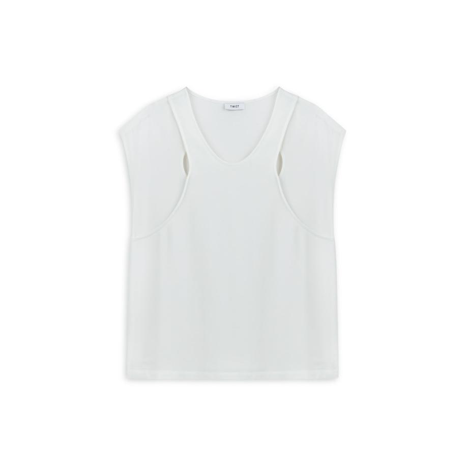 Twist Twist Shirt natuurwit -