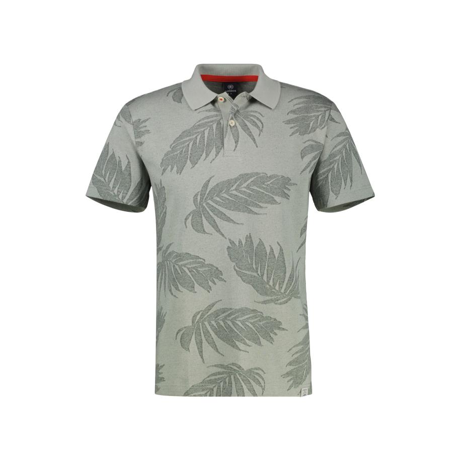 Lerros LERROS Shirt olijfgroen / lichtgroen -