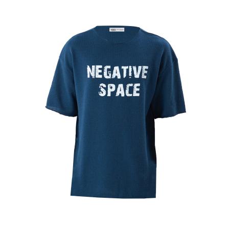 VAMOS CLO VAMOS CLO Shirt petrol / wit