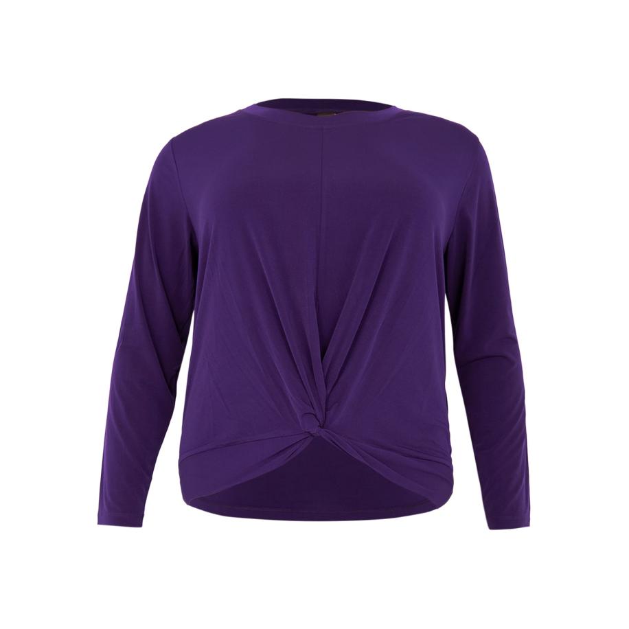 Yoek YOEK Shirt pruim -