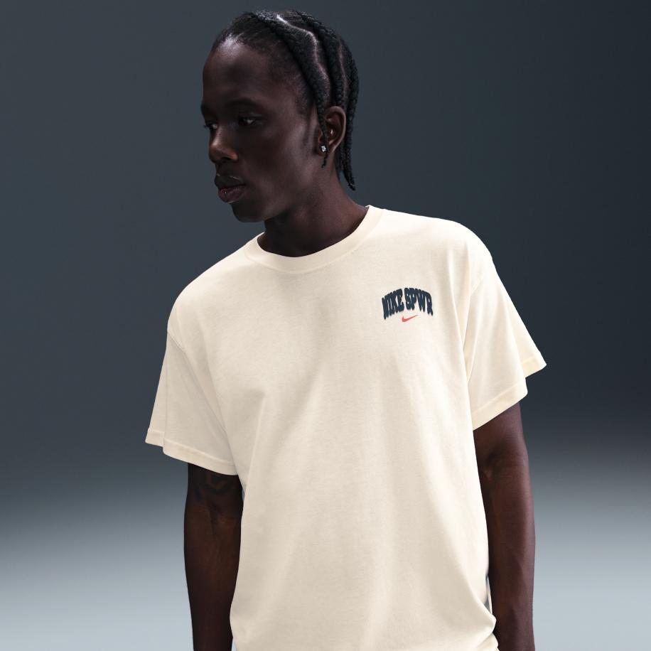 Nike T-shirt met graphic voor heren - Wit Wit