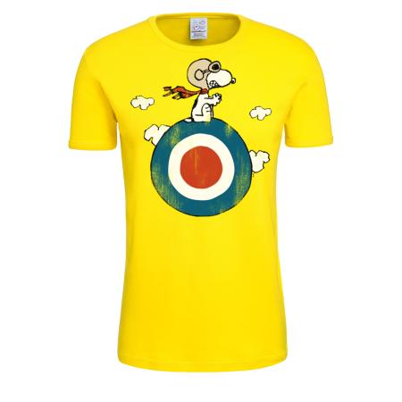 LOGOSHIRT Shirt Snoopy geel / spar / rood / wit