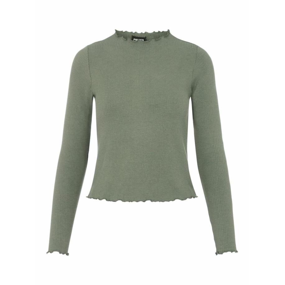 Pieces PIECES Shirt PCNicca olijfgroen -