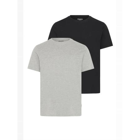 Blend BLEND Shirt BHEbal 2 PACK grijs