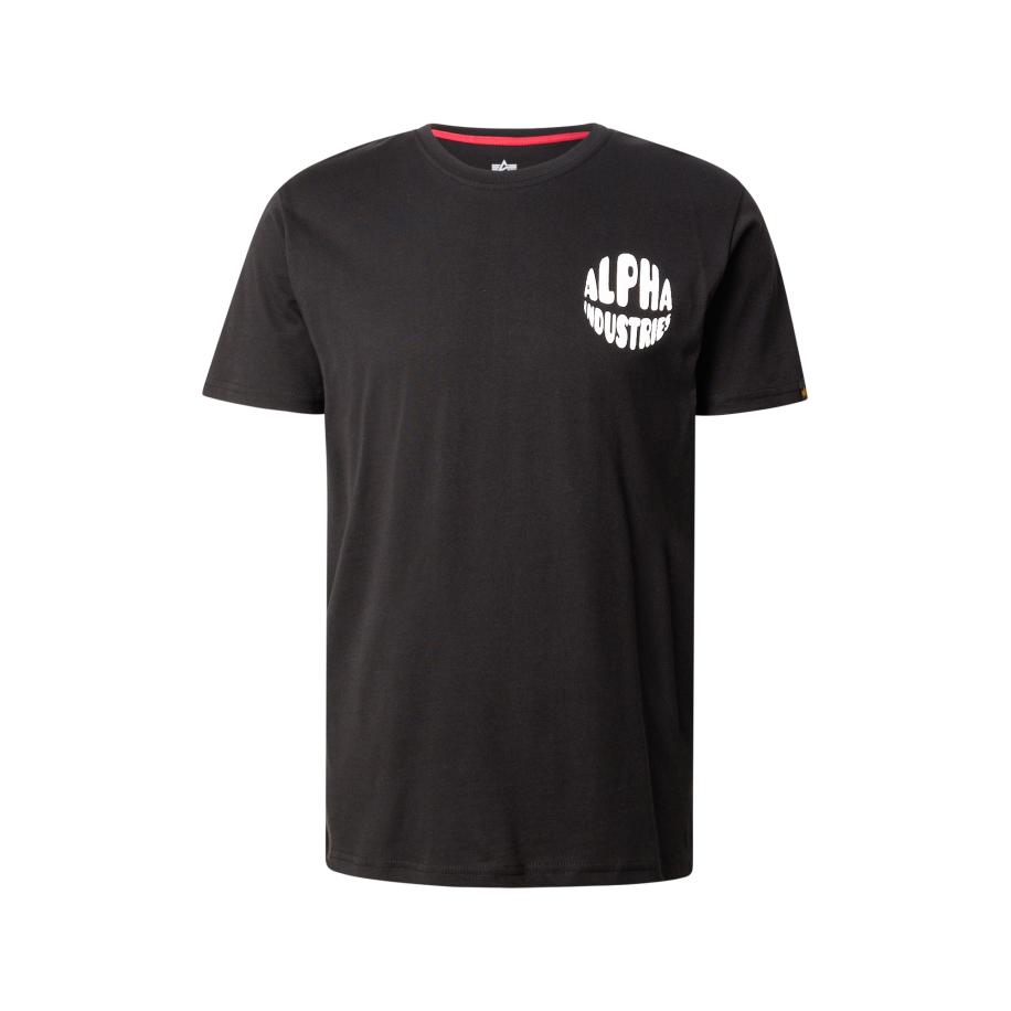 Alpha Industries ALPHA INDUSTRIES Shirt zwart / wit -