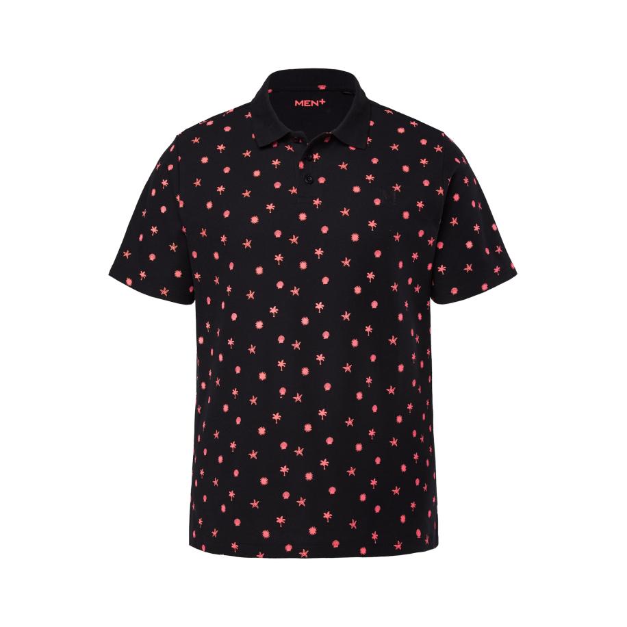 men plus Men Plus Shirt pink / zwart -