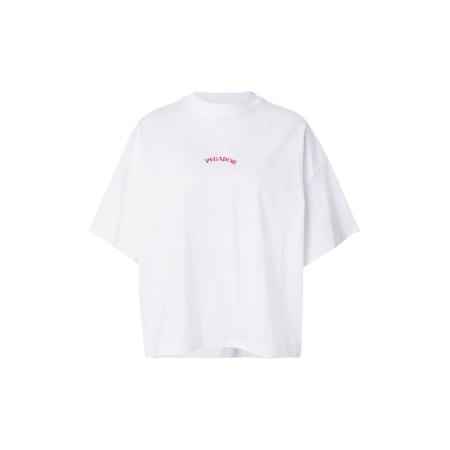 Pegador Pegador Oversized shirt MALLI mosterd / lichtgroen / karmijnrood / wit