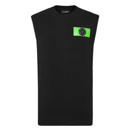 Plein Sport Plein Sport Shirt neongroen / zwart