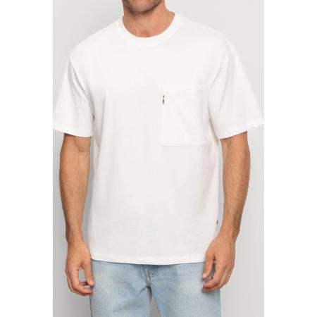 OLYMP Casual T-Shirt gebroken wit, Effen