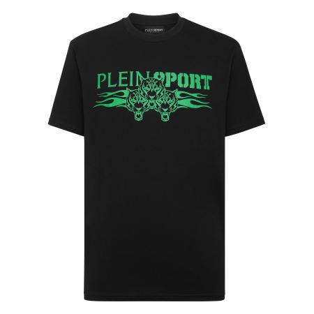 Plein Sport Plein Sport Shirt Tiger groen / zwart