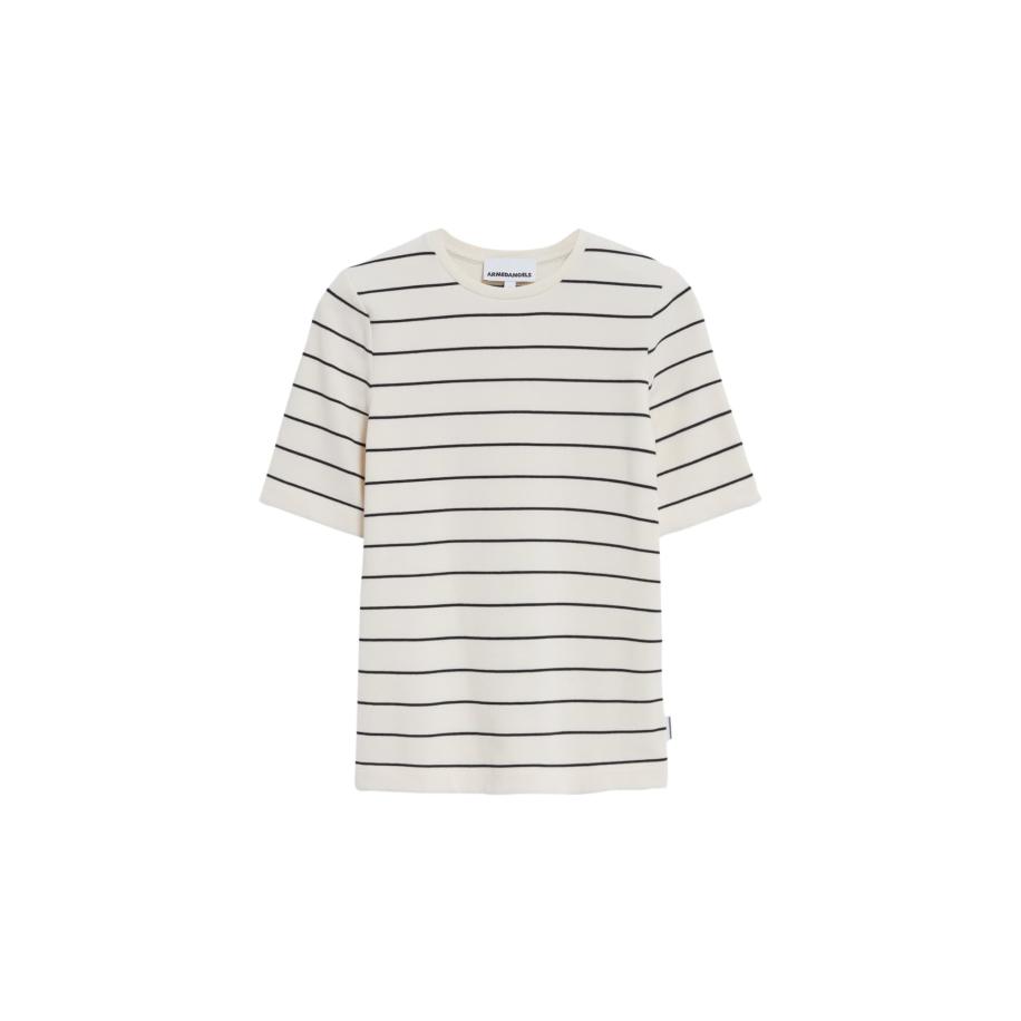 Armedangels ARMEDANGELS Shirt zwart / wit -