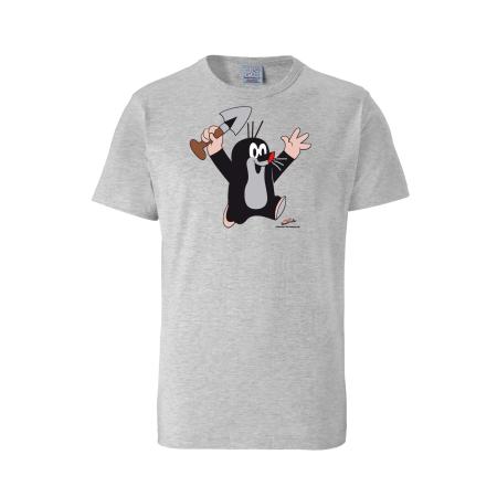 LOGOSHIRT Shirt Der kleine Maulwurf - Juhu grijs