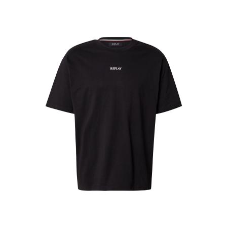 Replay REPLAY Shirt zwart / wit
