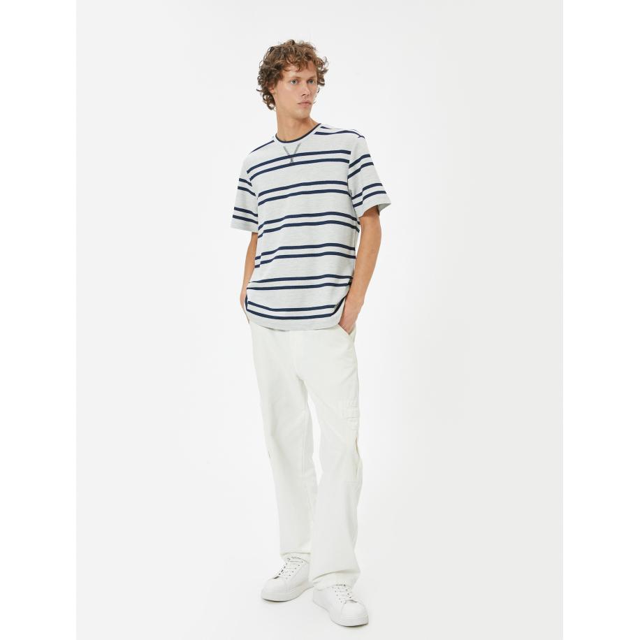 Koton Koton Shirt navy / natuurwit -