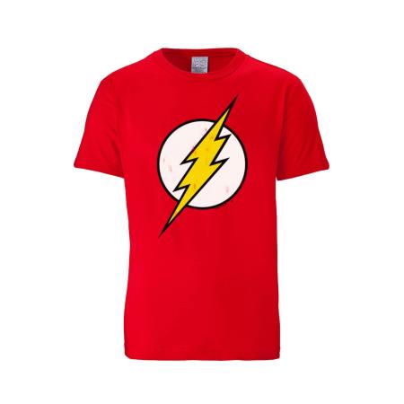 LOGOSHIRT Shirt DC Comics - Flash Logo rood