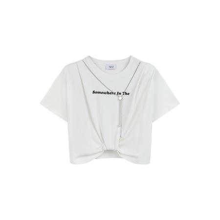 Twist Twist Shirt zwart / wit